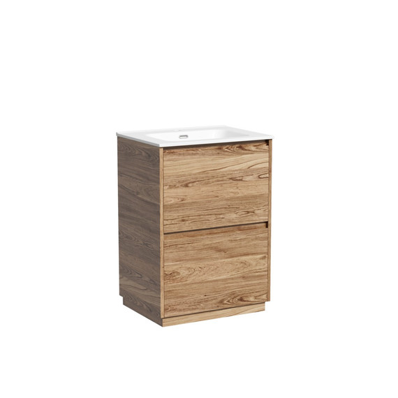 Тумба напольная с раковиной Sancos Libra Floor 60 см LB60FECH, дуб чарльстон (раковина Element CN7001) - фото, картинка 2 Тумба напольная с раковиной Sancos Libra Floor 60 см LB60FECH, дуб чарльстон (раковина Element CN7001) - фото 2