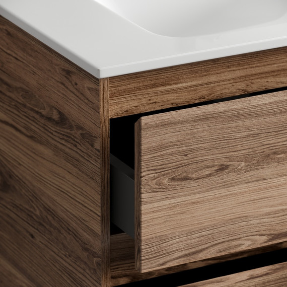 Тумба напольная с раковиной Sancos Libra Floor 60 см LB60FECH, дуб чарльстон (раковина Element CN7001) - фото, картинка 6 Тумба напольная с раковиной Sancos Libra Floor 60 см LB60FECH, дуб чарльстон (раковина Element CN7001) - фото 6