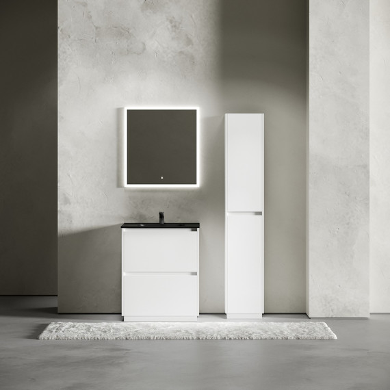 Тумба напольная с раковиной-столешницей Sancos Libra Floor 70 см LB70FW (раковина Element CN7007MB) - фото, картинка 7 Тумба напольная с раковиной-столешницей Sancos Libra Floor 70 см LB70FW (раковина Element CN7007MB) - фото 7