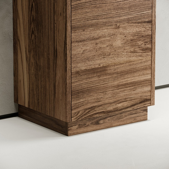 Пенал напольный Sancos Libra Floor 35 см PLB35FECH, дуб чарльстон - фото 5