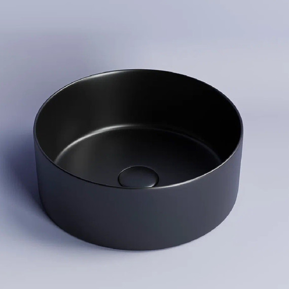 Тумба подвесная с раковиной Sancos Stone 120 см ST120NM, Nero Marquina - фото 6