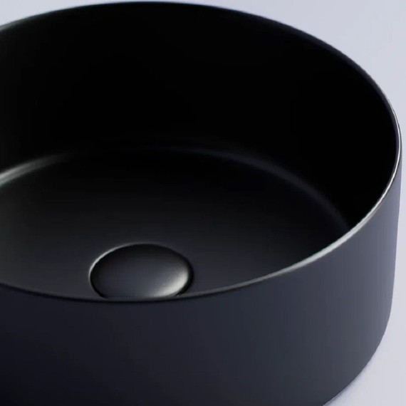 Тумба подвесная с раковиной Sancos Stone 120 см ST120NM, Nero Marquina - фото 7