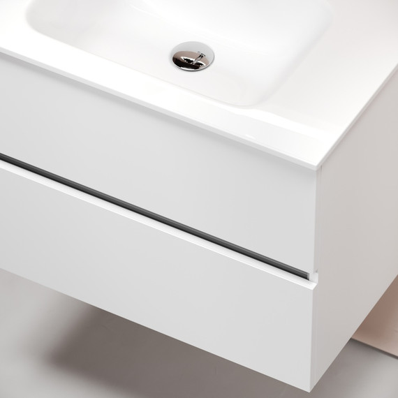 Тумба подвесная с раковиной-столешницей Sancos Urban 70 см UR70W (раковина Element CN7007) - фото, картинка 7 Тумба подвесная с раковиной-столешницей Sancos Urban 70 см UR70W (раковина Element CN7007) - фото 7