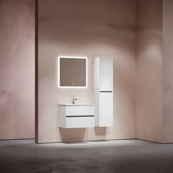 Тумба подвесная с раковиной-столешницей Sancos Urban 70 см UR70W (раковина Element CN7007) - фото, картинка 8 Тумба подвесная с раковиной-столешницей Sancos Urban 70 см UR70W (раковина Element CN7007) - фото 8