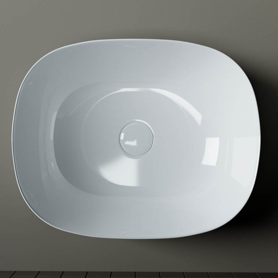 Тумба подвесная с раковиной Sancos Snob T 100 см SNT100SM, Doha Soft (раковина Element  CN6018, столешница TT100A2X) - фото 5