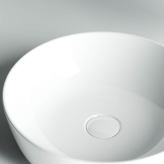 Тумба подвесная с раковиной Sancos Snob T 100 см SNT100SM, Doha Soft (раковина Element  CN6013, столешница TT100A2) - фото 7