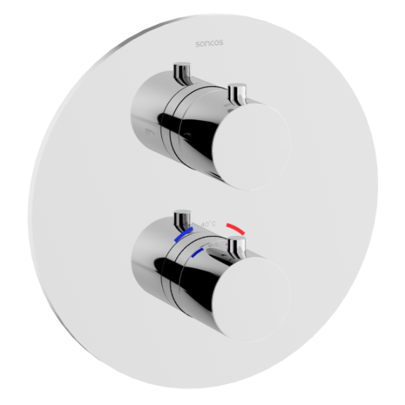 Душевая система для душа с термостатом Sancos Etna SC9010CH - фото 2