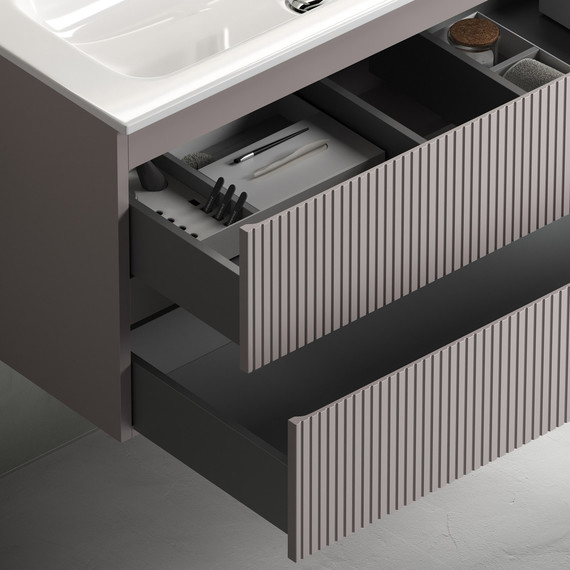 Тумба подвесная с раковиной Sancos Snob T 60 см SNT60SM, Doha Soft - фото, картинка 3 Тумба подвесная с раковиной Sancos Snob T 60 см SNT60SM, Doha Soft - фото 3