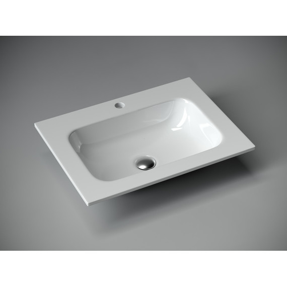 Тумба подвесная с раковиной Sancos Snob T 60 см SNT60W, Bianco - фото, картинка 5 Тумба подвесная с раковиной Sancos Snob T 60 см SNT60W, Bianco - фото 5