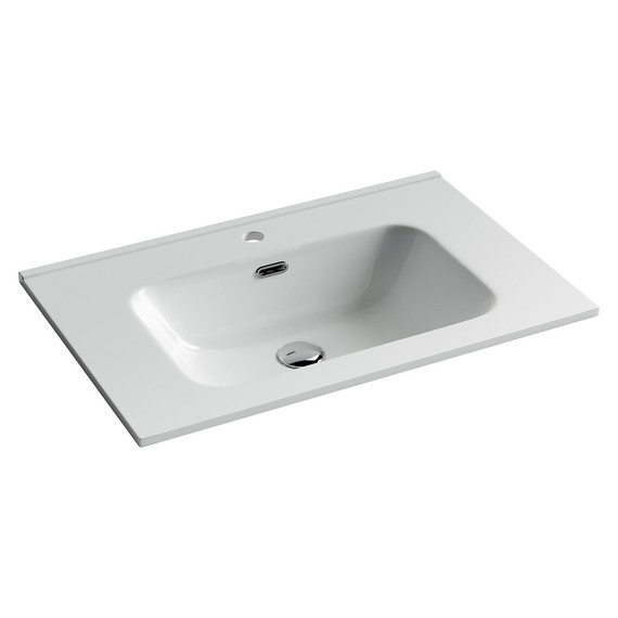 Тумба подвесная с раковиной-столешницей Sancos Snob T 70 см SNT70SM, Doha Soft (раковина Element CN7007) - фото, картинка 2 Тумба подвесная с раковиной-столешницей Sancos Snob T 70 см SNT70SM, Doha Soft (раковина Element CN7007) - фото 2