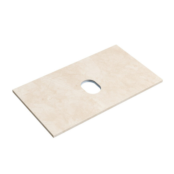 Тумба подвесная с раковиной Sancos Snob T 80 см SNT80CE, Beige Soft (раковина Element CN6011, столешница TT80A2) - фото 3