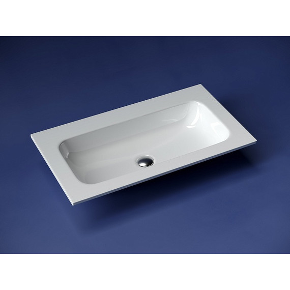 Тумба подвесная с раковиной Sancos Snob T 80 см SNT80SM, Doha Soft (раковина Grace CN7012) - фото 7