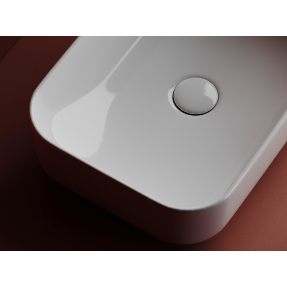 Тумба подвесная с раковиной Sancos Snob T 160 см SNT80SM, Doha Soft (раковины Element CN5043, столешница TT160A2X) - фото 9