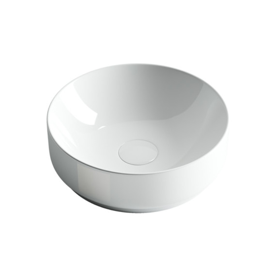 Тумба подвесная с раковиной Sancos Snob T 80 см SNT80W, Bianco (раковина Element CN6005, столешница TT80A2X) - фото 2