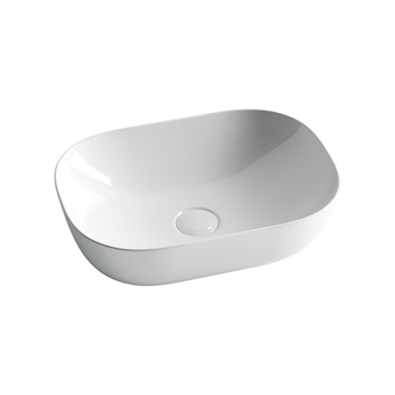 Тумба подвесная с раковиной Sancos Snob T 160 см SNT80SM, Doha Soft (раковины Element CN6009, столешница TT160A1X) - фото 2