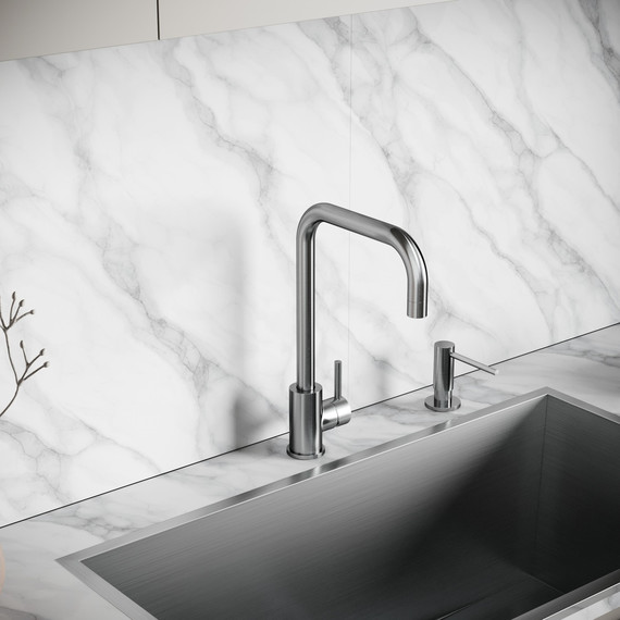 Смеситель для кухни Sancos Stainless SC12002SS - фото 2