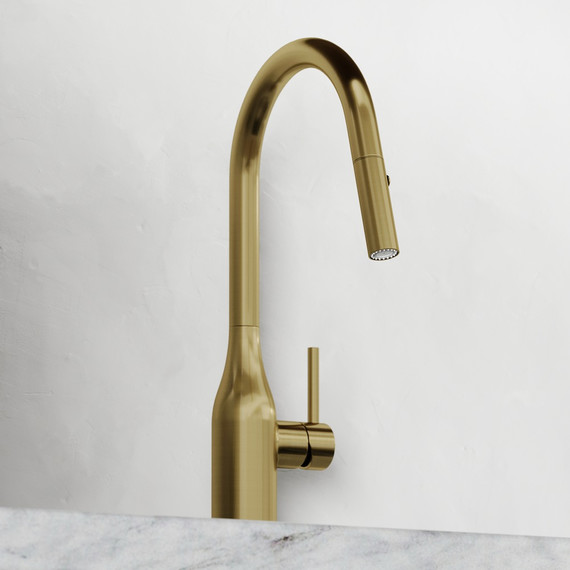 Смеситель для кухни Sancos Grand SC4002BG, брашированное золото - фото 7