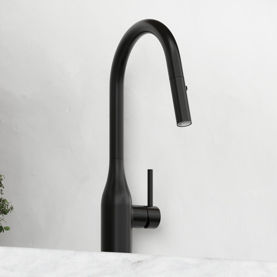 Смеситель для кухни Sancos Grand SC4002MB, чёрный матовый - фото 5