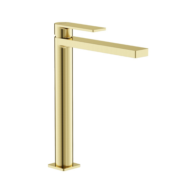 Смеситель для раковины высокий Sancos Studio SC9016BG, брашированное золото - фото 