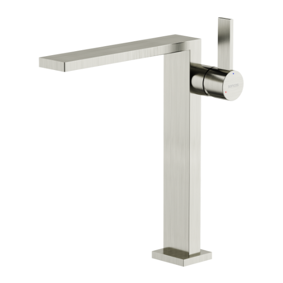 Смеситель для раковины высокий Sancos Linn SC9020BN, брашированный никель - фото 