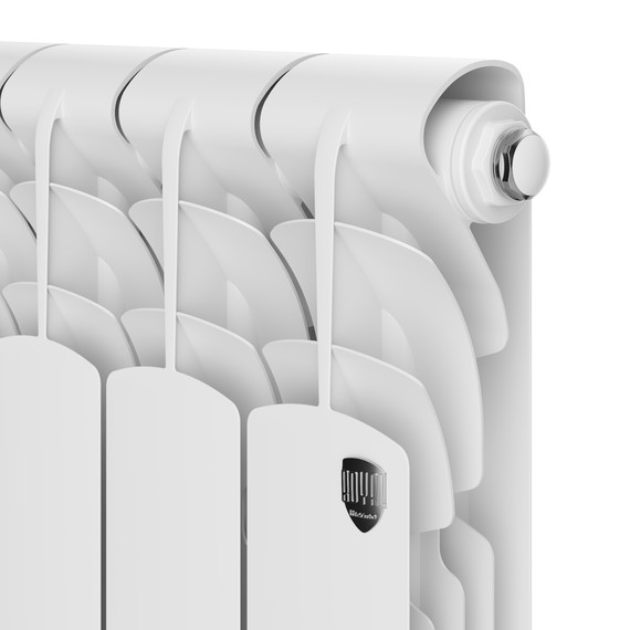 Радиатор Royal Thermo Revolution A 350 960x420 мм (12 секций) белый - фото 4
