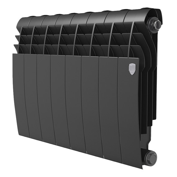 Радиатор Royal Thermo Biliner B 350 800x430 мм (10 секций) чёрный - фото 