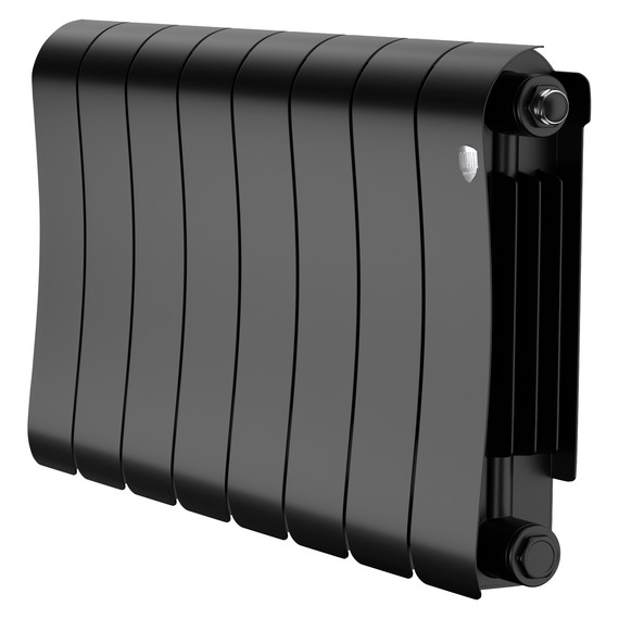 Радиатор Royal Thermo Infinity 300 Noir Sable 640x370 мм (8 секций) - фото 