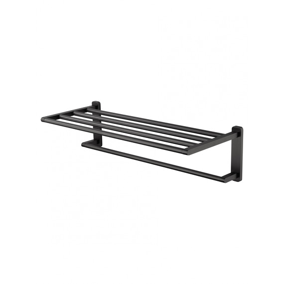 Полка для полотенец Wonzon & Woghand Graffity WW-9381, цвет тёмный графит брашированный - фото 