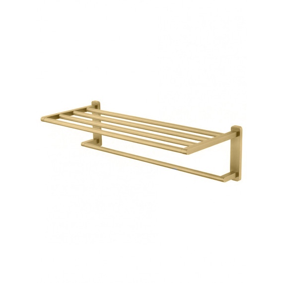 Полка для полотенец Wonzon & Woghand Graffity WW-9381-BG, цвет золото брашированное - фото 