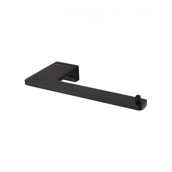 Держатель для туалетной бумаги Wonzon & Woghand Eclipse WW-9116-BL, цвет чёрный глянцевый - фото 