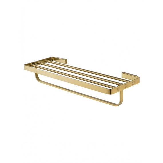 Полка для полотенец Wonzon & Woghand Lotte WW-8381A-BG, цвет золото брашированное - фото 