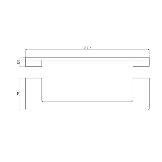 Полотенцедержатель Wonzon & Woghand Eclipse WW-9113 - фото 4