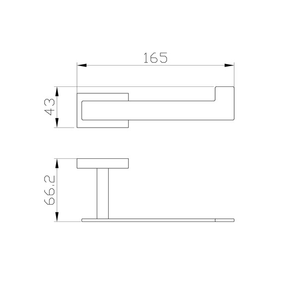 Держатель для туалетной бумаги Wonzon & Woghand Flat WW-9716 - фото 4
