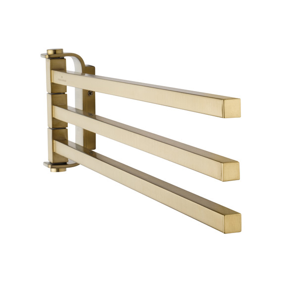 Держатель для полотенца Wonzon & Woghand Lotte WW-8341-BG, цвет золото брашированное - фото 3