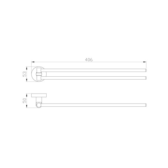 Держатель для полотенца Wonzon & Woghand Easy WW-8131 - фото 3