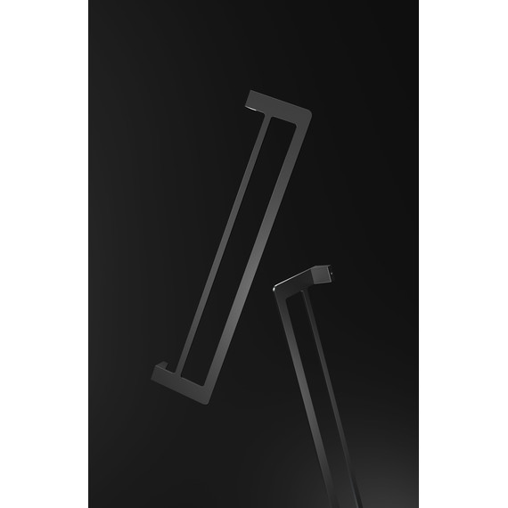 Полотенцедержатель Wonzon & Woghand WW-V2102-MB, цвет чёрный брашированный - фото 2