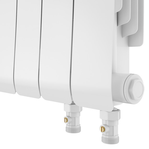 Радиатор Royal Thermo Infinity 300 Bianco Traffico VR80 480x370 мм (6 секций) - фото 3