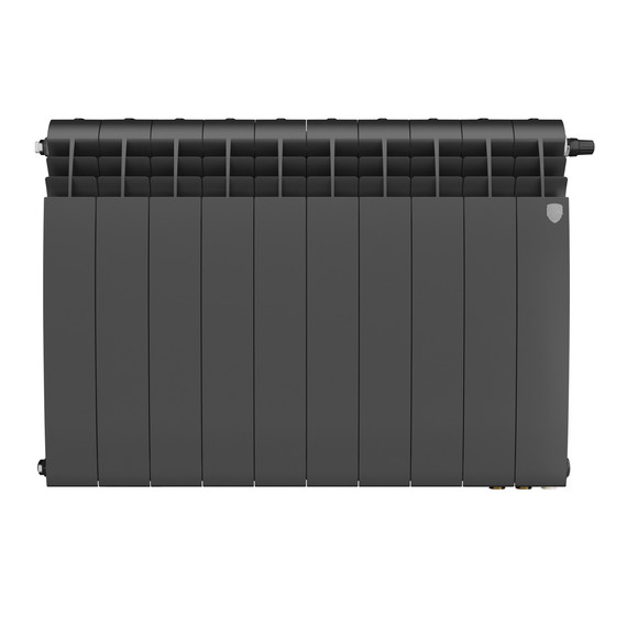 Радиатор Royal Thermo BiLiner 500 Noir Sable VR80 800x574 мм (10 секций) - фото 2