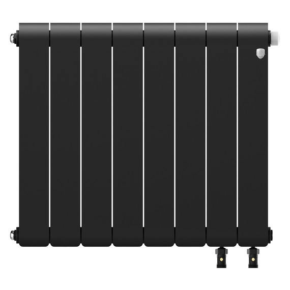 Радиатор Royal Thermo Infinity 500 Noir Sable VR80 640x591 мм (8 секций) - фото 2
