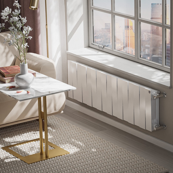 Радиатор Royal Thermo PianoForte 300 1280x380 мм (16 секций) белый - фото 5