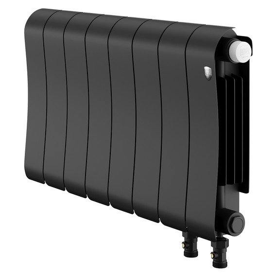 Радиатор Royal Thermo Infinity 300 Noir Sable VR80 640x370 мм (8 секций) - фото 