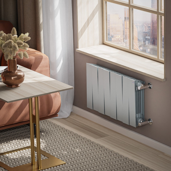Радиатор Royal Thermo PianoForte 300 640x380 мм (8 секций) серый - фото 5