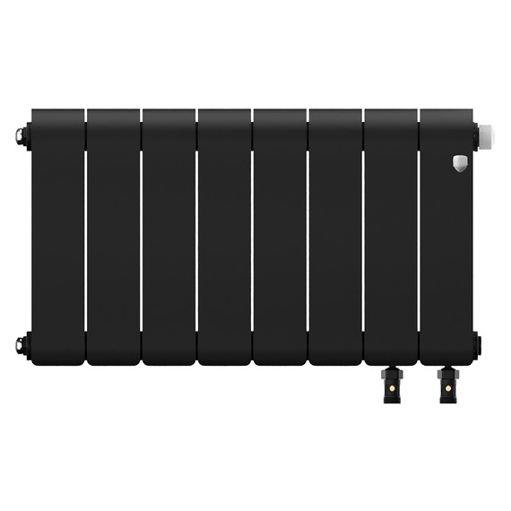 Радиатор Royal Thermo Infinity 300 Noir Sable VR80 640x370 мм (8 секций) - фото 2