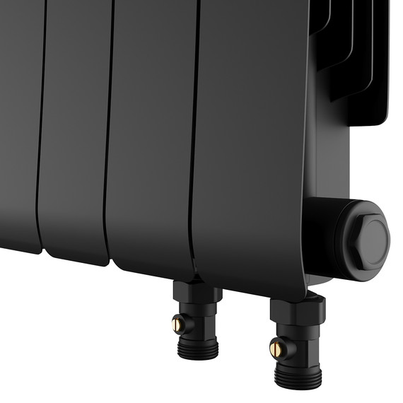 Радиатор Royal Thermo Infinity 500 Noir Sable VR80 640x591 мм (8 секций) - фото 5