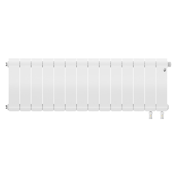 Радиатор Royal Thermo Infinity 300 Bianco Traffico VR80 1120x370 мм (14 секций) - фото 2