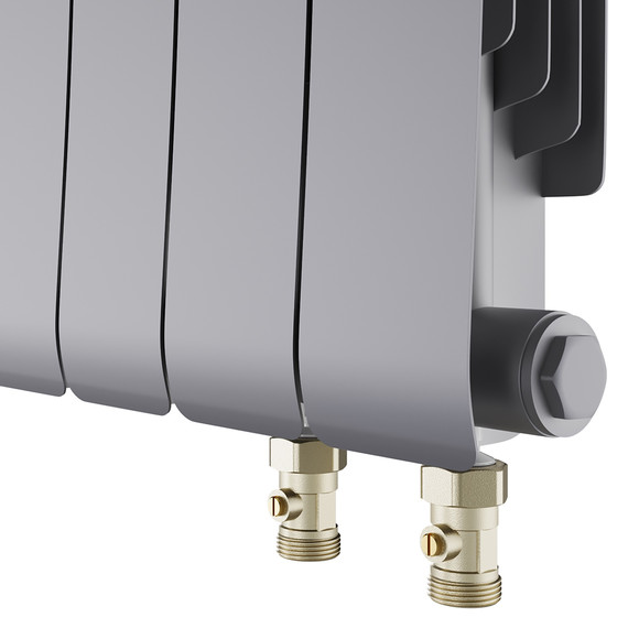 Радиатор Royal Thermo Infinity 500 Silver Satin VR80 480x591 мм (6 секций) - фото 5