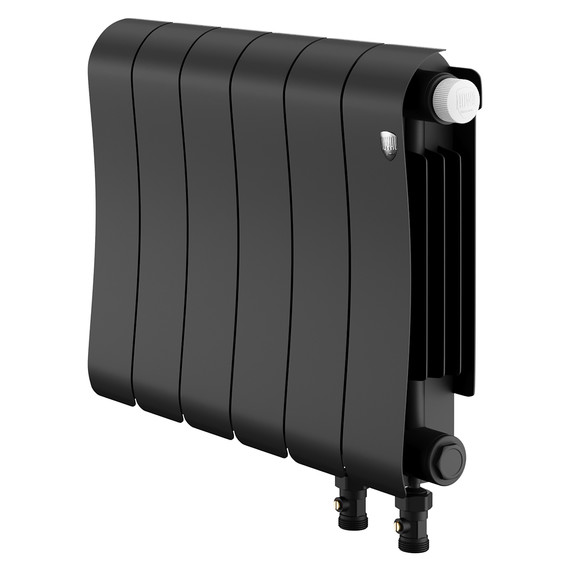 Радиатор Royal Thermo Infinity 300 Noir Sable VR80 480x370 мм (6 секций) - фото 