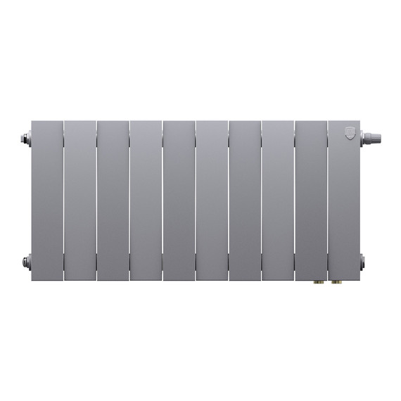 Радиатор Royal Thermo PianoForte 300 Silver Satin VDR80 800x380 мм (10 секций) - фото 2