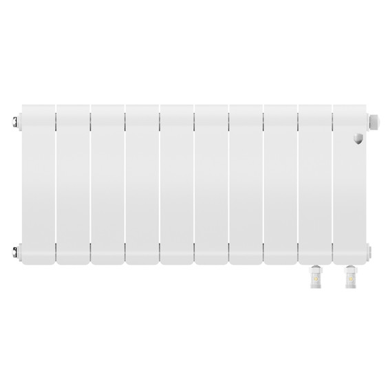 Радиатор Royal Thermo Infinity 300 Bianco Traffico VR80 800x370 мм (10 секций) - фото 2