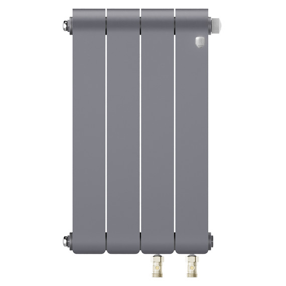 Радиатор Royal Thermo Infinity 500 Silver Satin VR80 320x591 мм (4 секции) - фото 2